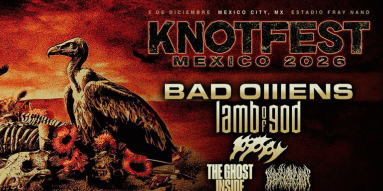 Knotfest Mexico 2026 stagers mx